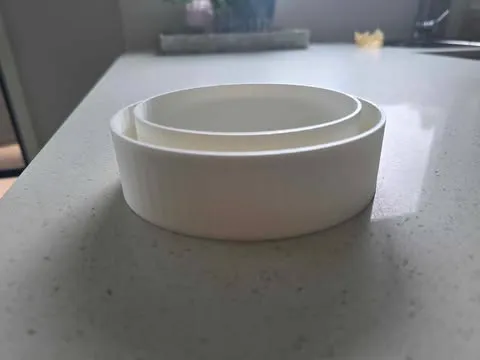 Gamelle pour chien avec douve anti-fourmis