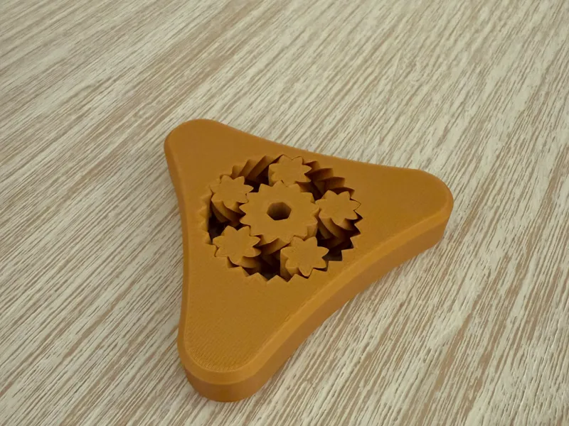 Fidget Gear Spinner Toy