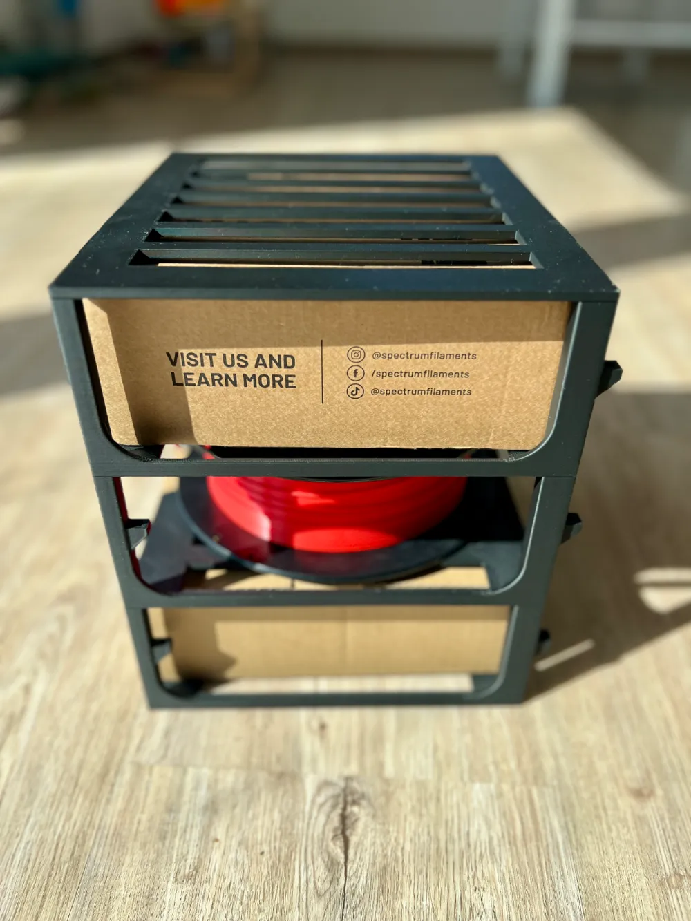 Growing Filament Spool Racking System by JS Ball python - MakerWorld
