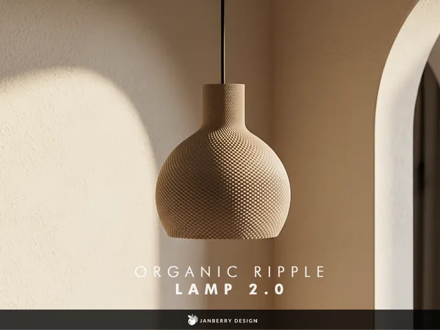 Organic Ripple Lamp 2.0