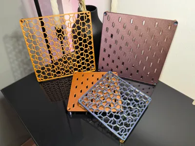 Ikea Skadis board with spacers