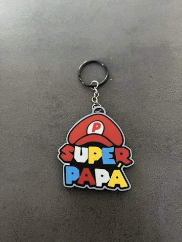 Llavero: super dad keychain — vista de referencia 3
