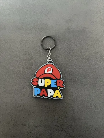 Llavero: super dad keychain — vista de referencia 4