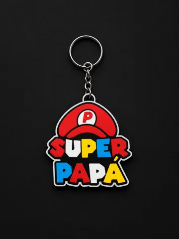 Llavero: super dad keychain — vista de referencia 2