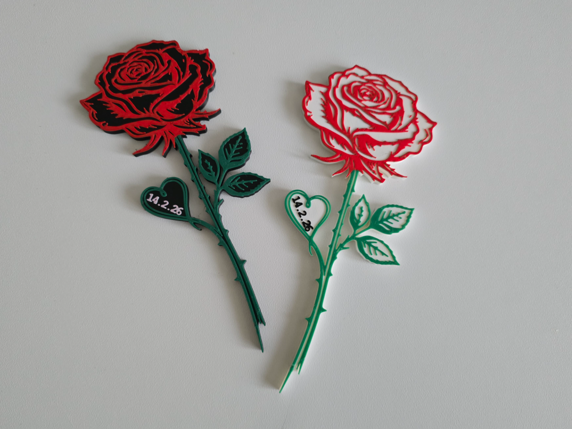 3D Printed Rose – Valentine Gift