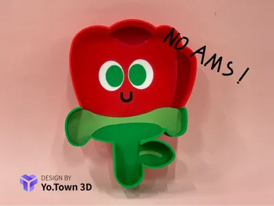 【Yo.Town 3D】Mayday Rose Storage Tray