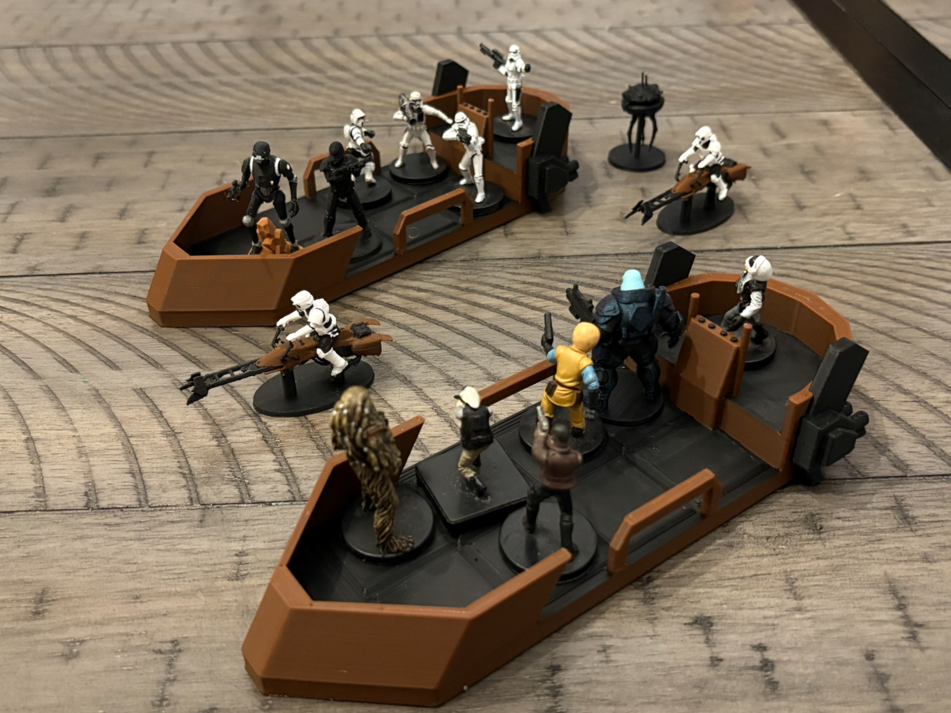 Star Wars Barge D&D vehicle TTRPG grids
