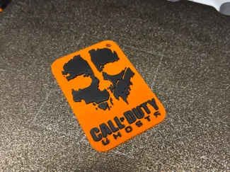 Call Of Duty Ghost Keychain