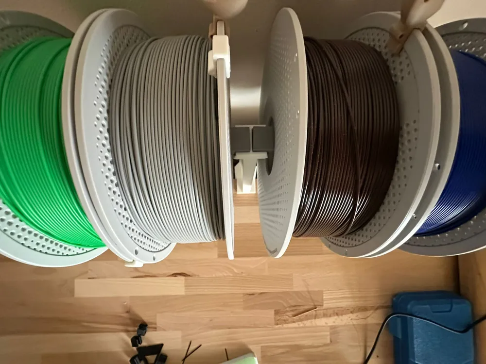 Spool Holder/ Spool Display (for 18mm desks) - Free 3D Print Model ...