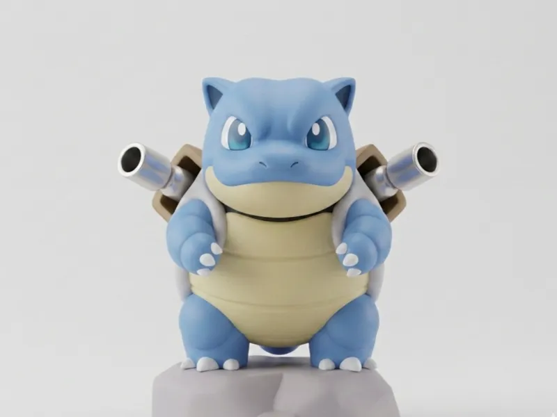 blastoise chibi pokemon