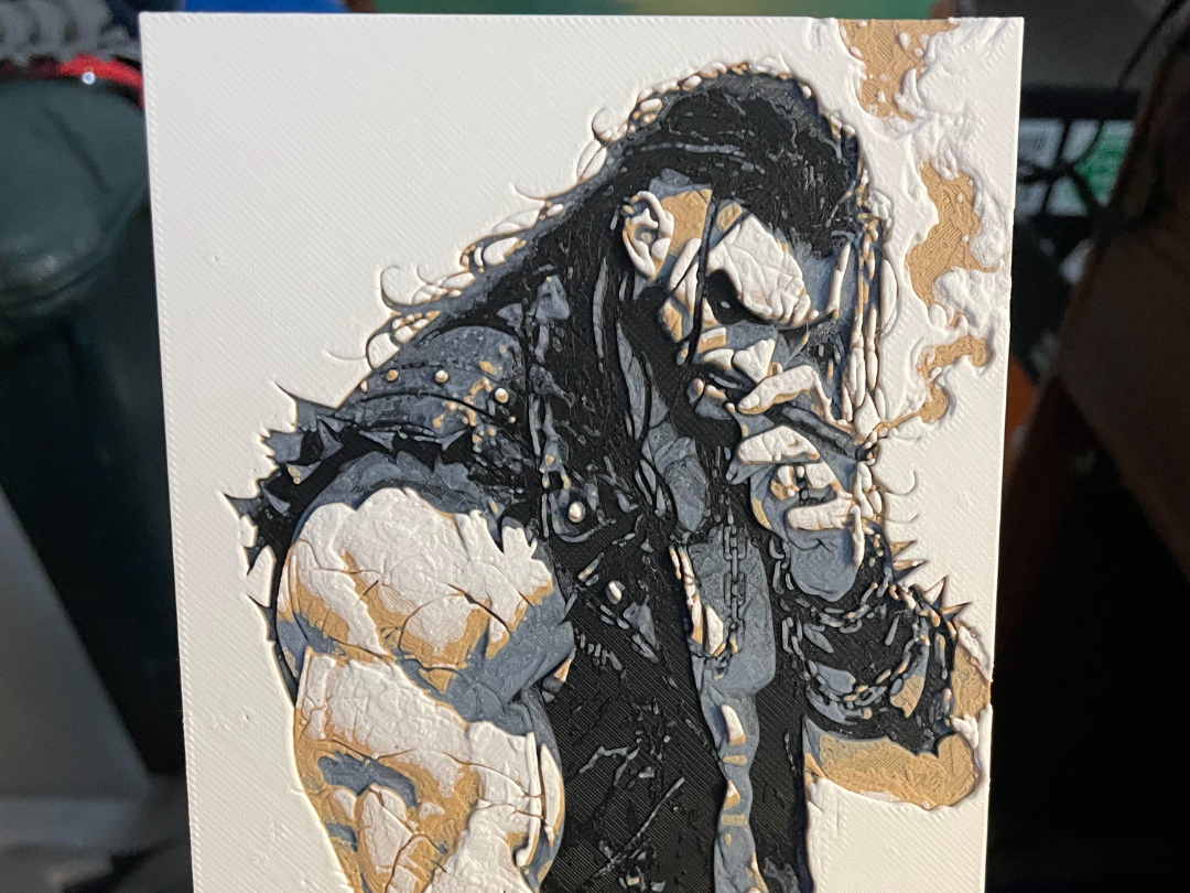 Lobo Smoking Hueforge
