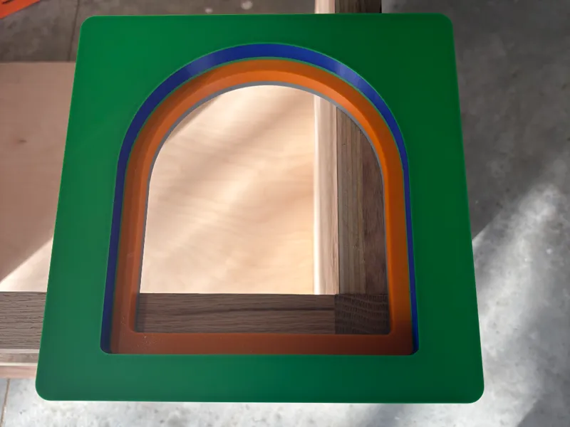 Cat door template