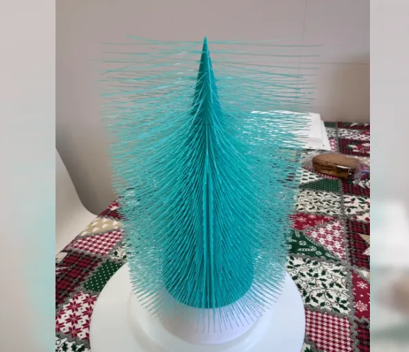 Hairy Foldable Christmas Tree Remixed By 3dnewbie Makerworld