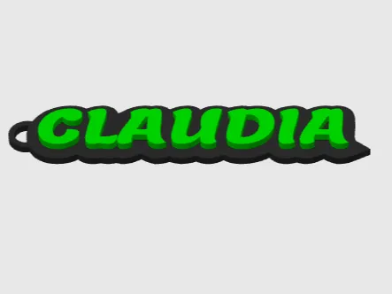 llavero claudia, key ring claudia