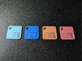 swatch for translucent filaments