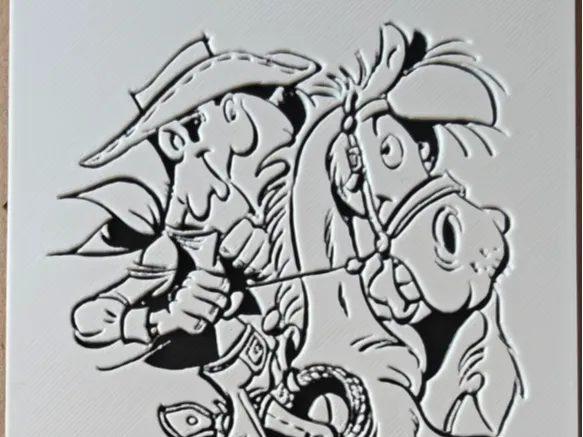 Lucky Luke Hueforge