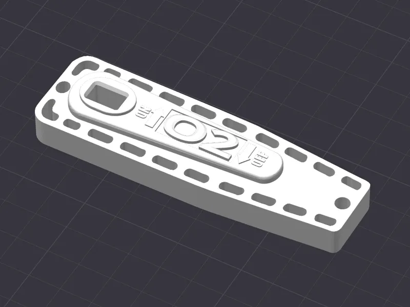 Oxygen tank wrench 