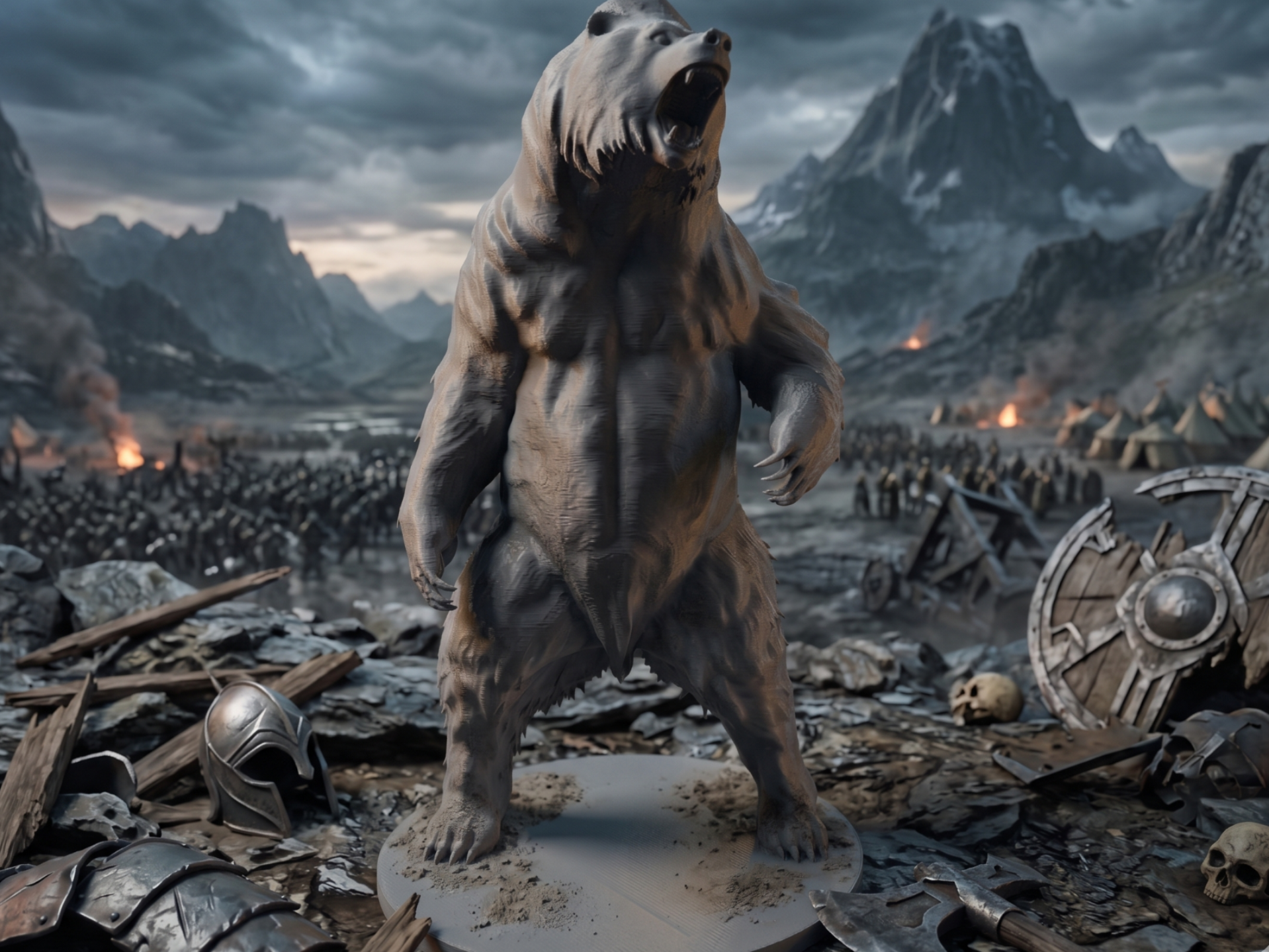 Beorn | Forma Orso - Lo Hobbit 