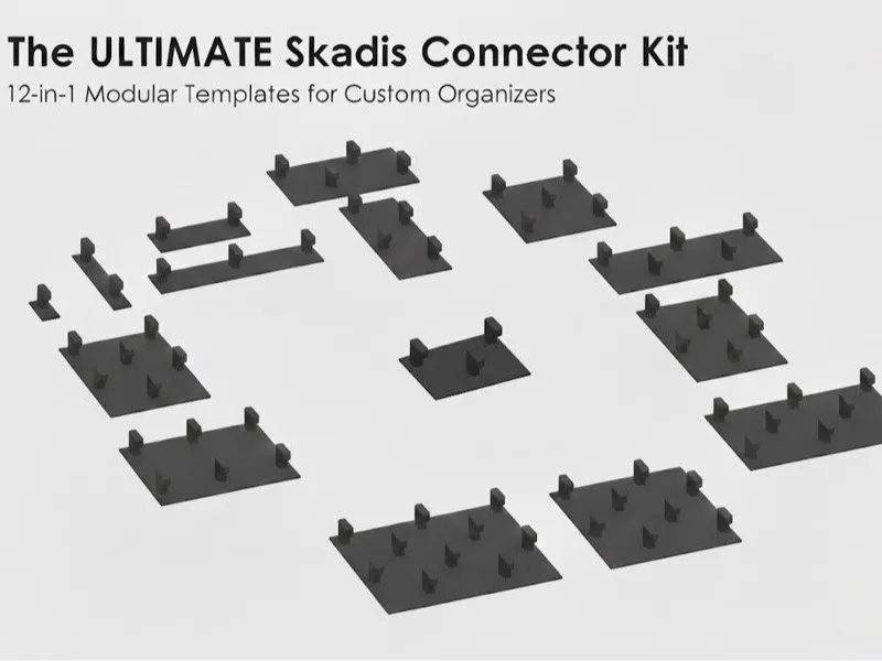 The Most Complete IKEA Skadis Connector Collection