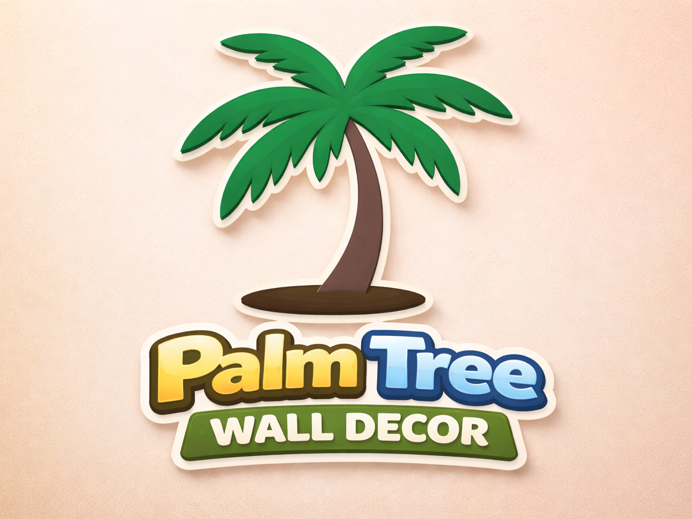 Palm Tree Wall Decor