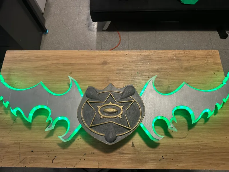 LED Warglaives from World of Warcraft ( 4ft Long )