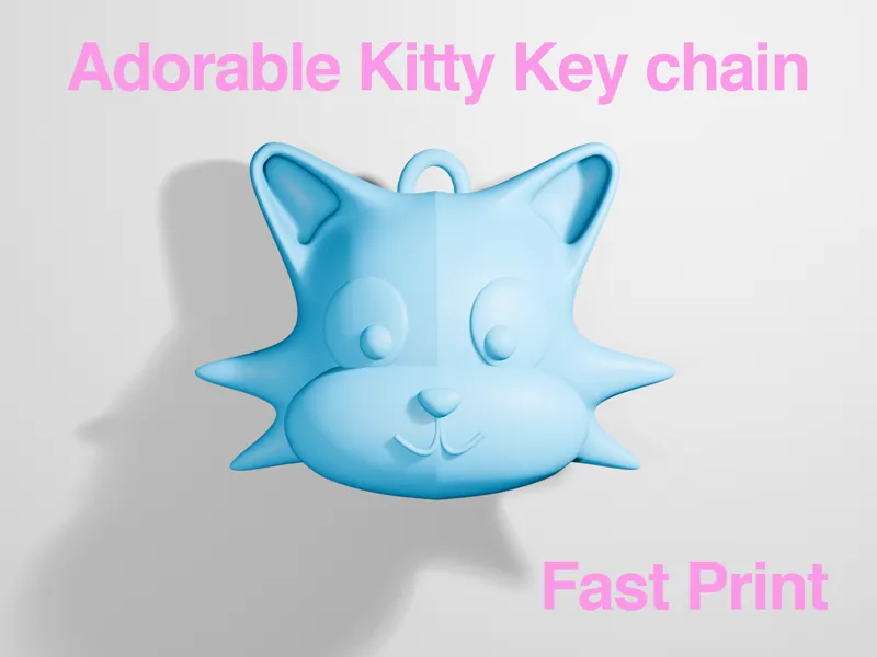 Cat key chain 