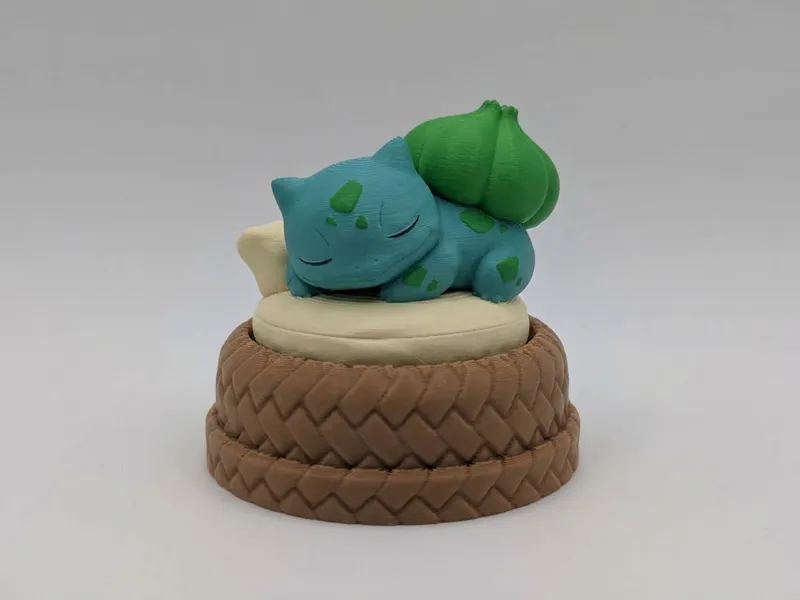 #0001 Bulbasaur - Sleeping Pokemon Clicker