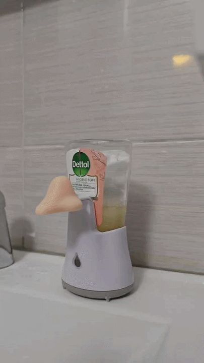 Aufsatz für den Dettol Seifenspender