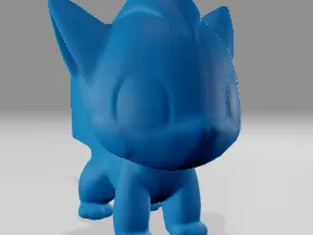 mountain dog (made on makerlab