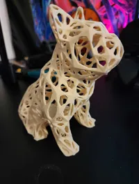 Bouledogue français Voronoi — photo 1
