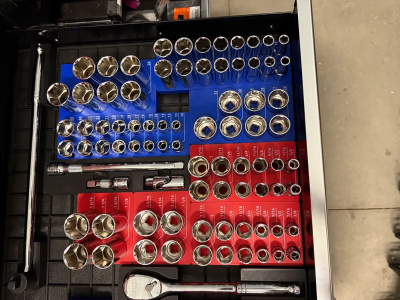Quinn 3/8 Master Socket Organizer