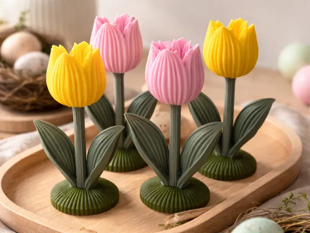 Tulpe Japandi Stil
