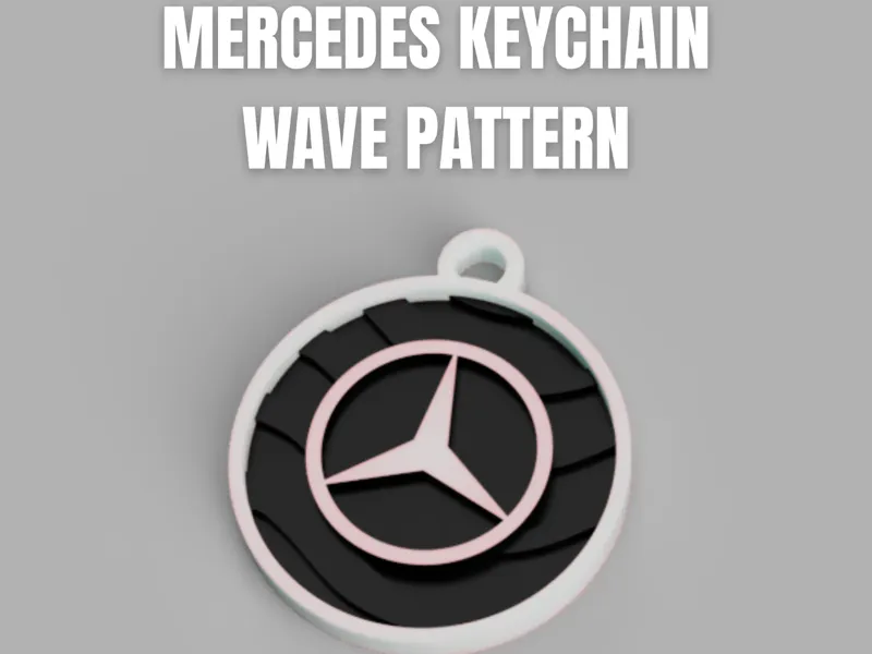 Portachiavi Mercedes Wave
