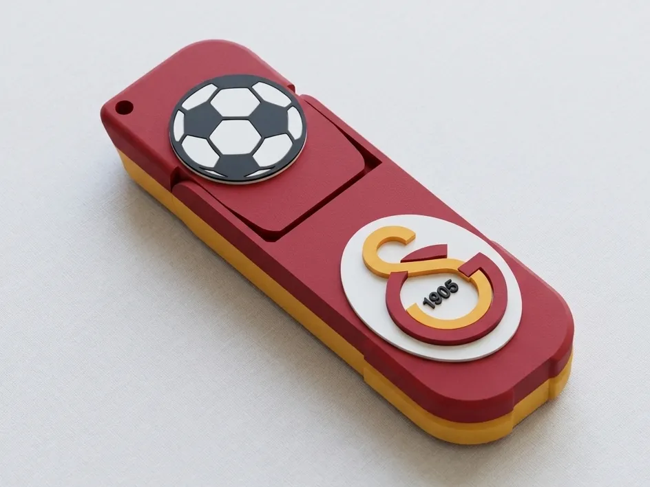 Galatasaray Phone Holder Keychain - Free 3D Print Model - MakerWorld
