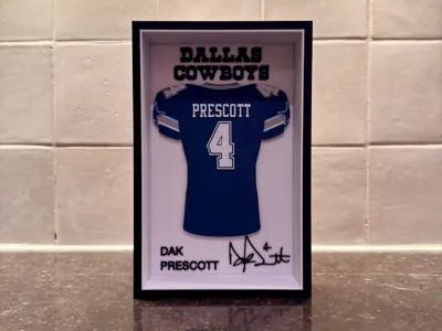 Dak Prescott - Dallas Cowboys - Jersey Frame