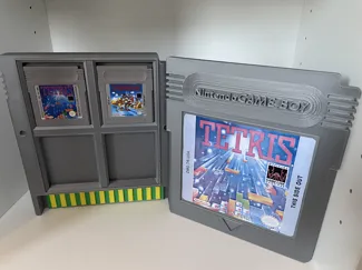 Giant Gameboy cartridge box for Gameboy games