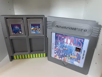 Giant Gameboy cartridge box for Gameboy games