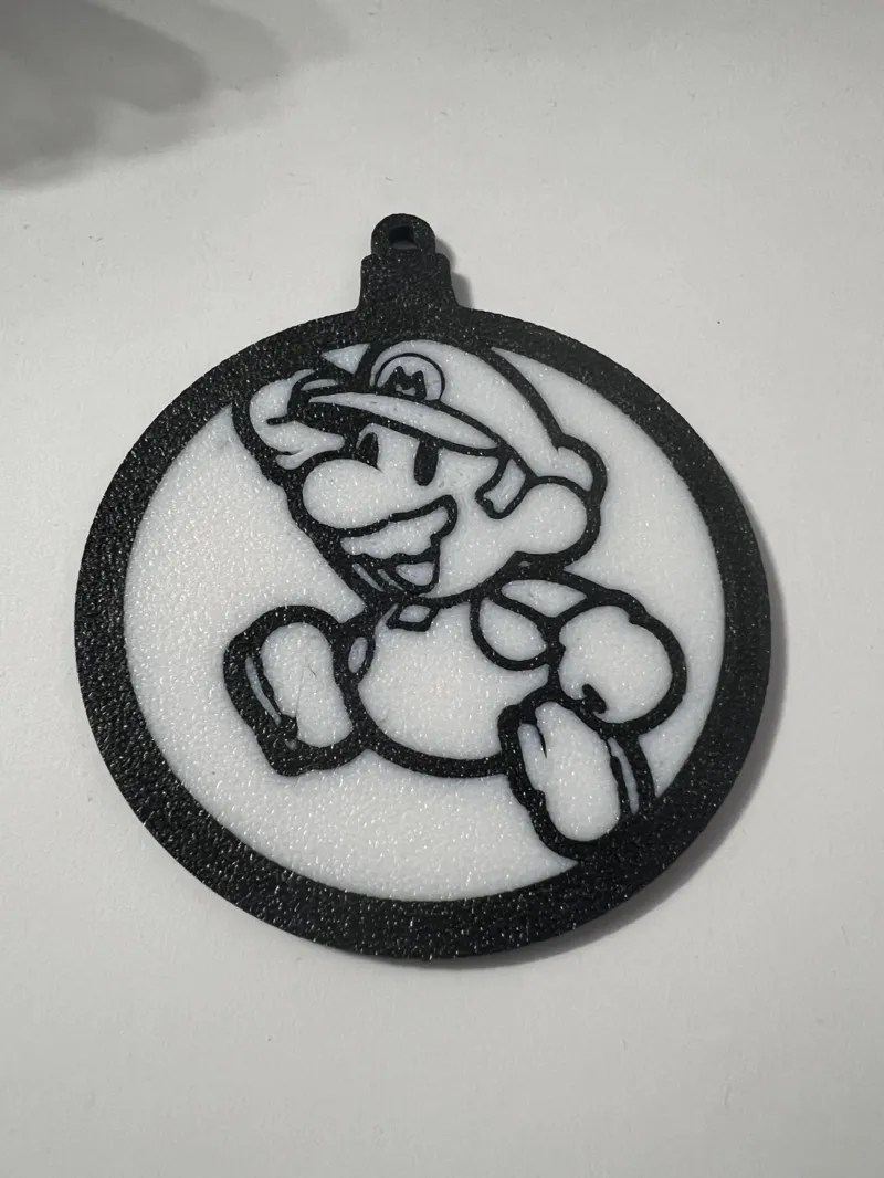 Super Mario Christmas Ornament