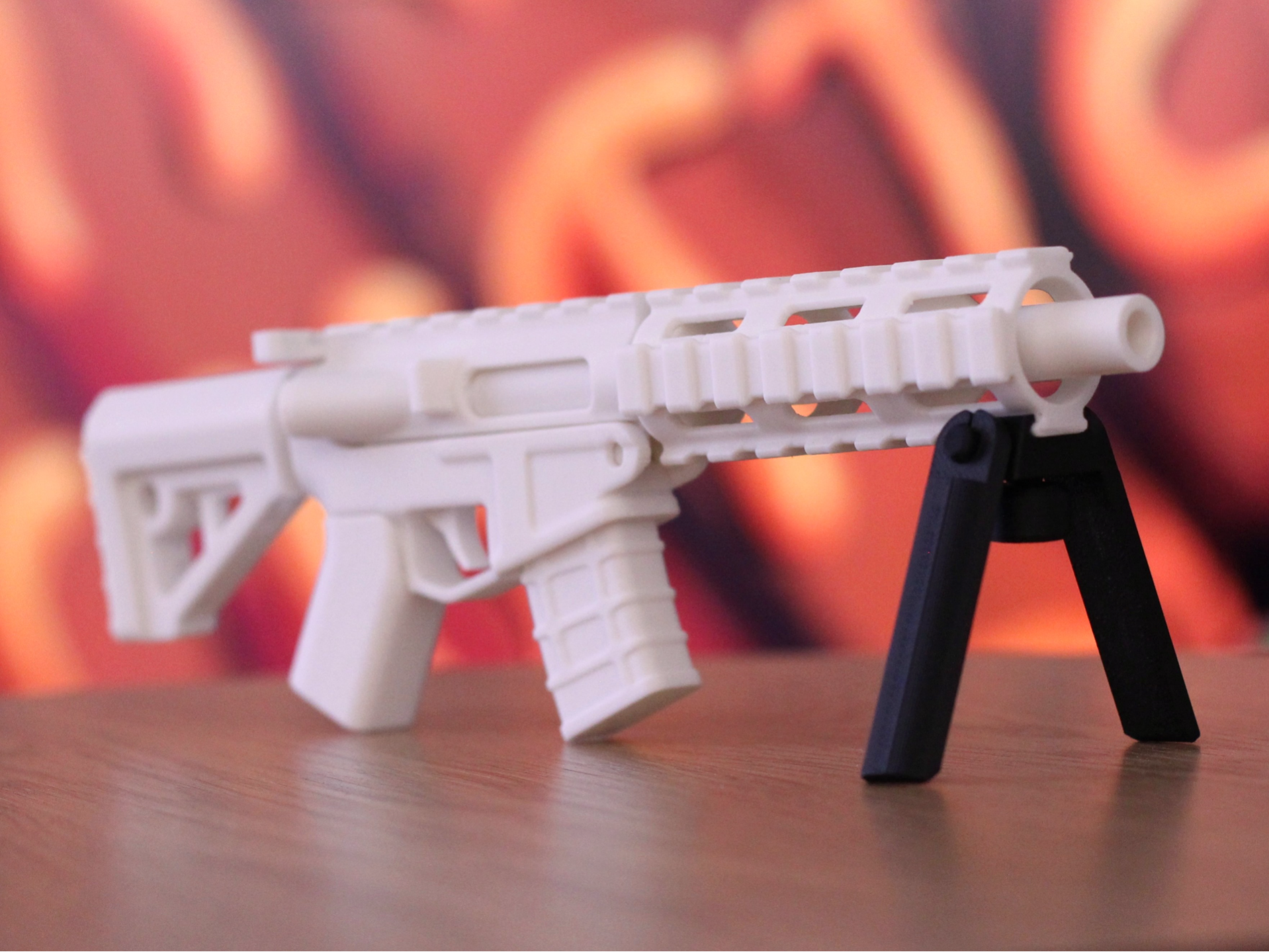 AR-15 / M4 Pocket Rifle – Foldable Bipod Mod
