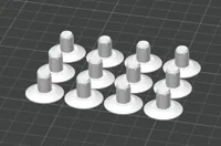 12 end caps - 0.12mm layer, 2 walls, 20% infill