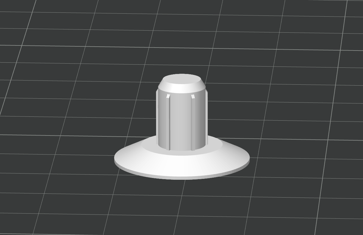 Miniatura 1 do modelo 3D Roller Blind End Caps Replacement