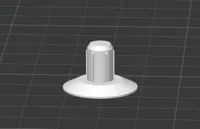 single end cap - 0.12mm layer, 2 walls, 20% infill