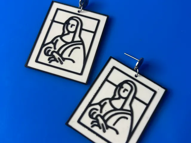 Pendientes monalisa