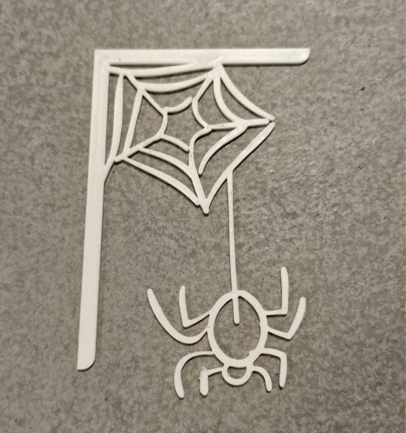 Simple window spider halloween