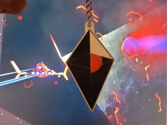 No mans sky atlas keychain