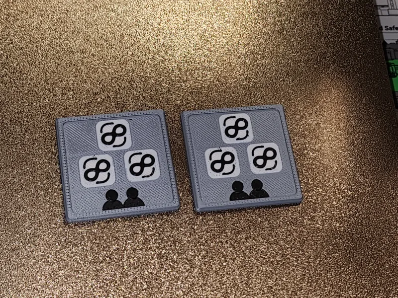 2 Player scoring reminder for Stamp Swap boardgame