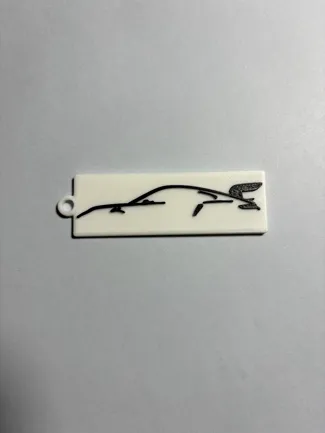 Porsche 911 GT3RS Keychain