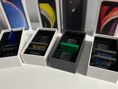 Gameboy advance cartridge holder iphone box