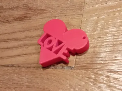 Love keychain