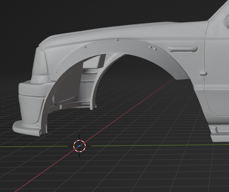 Miniatura 3 do modelo 3D f ranger wide body sport"drift"